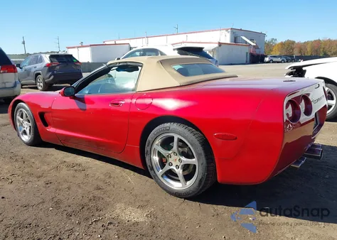 2002 Chevrolet Corvette z USA, uszkodzony, nr VIN 1G1YY32G125131329